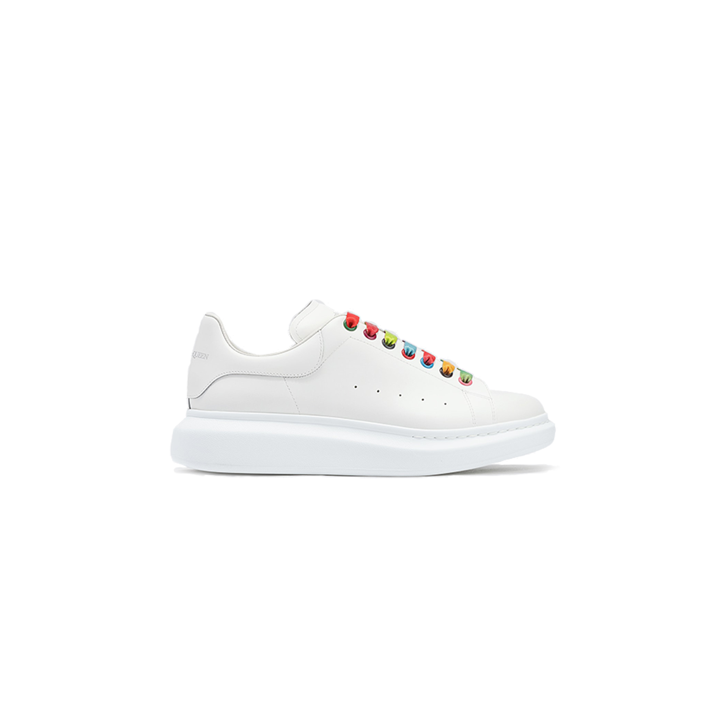 ALEXANDER MCQUEEN RAINBOW LACE OVERSIZED SNEAKER 462214WHGP79004